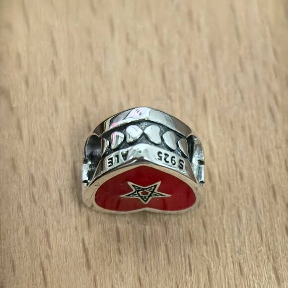 Pandora Morocco Flag Heart bead Charm Pendant, S925 Silver Bracelets - Picture 3 of 4